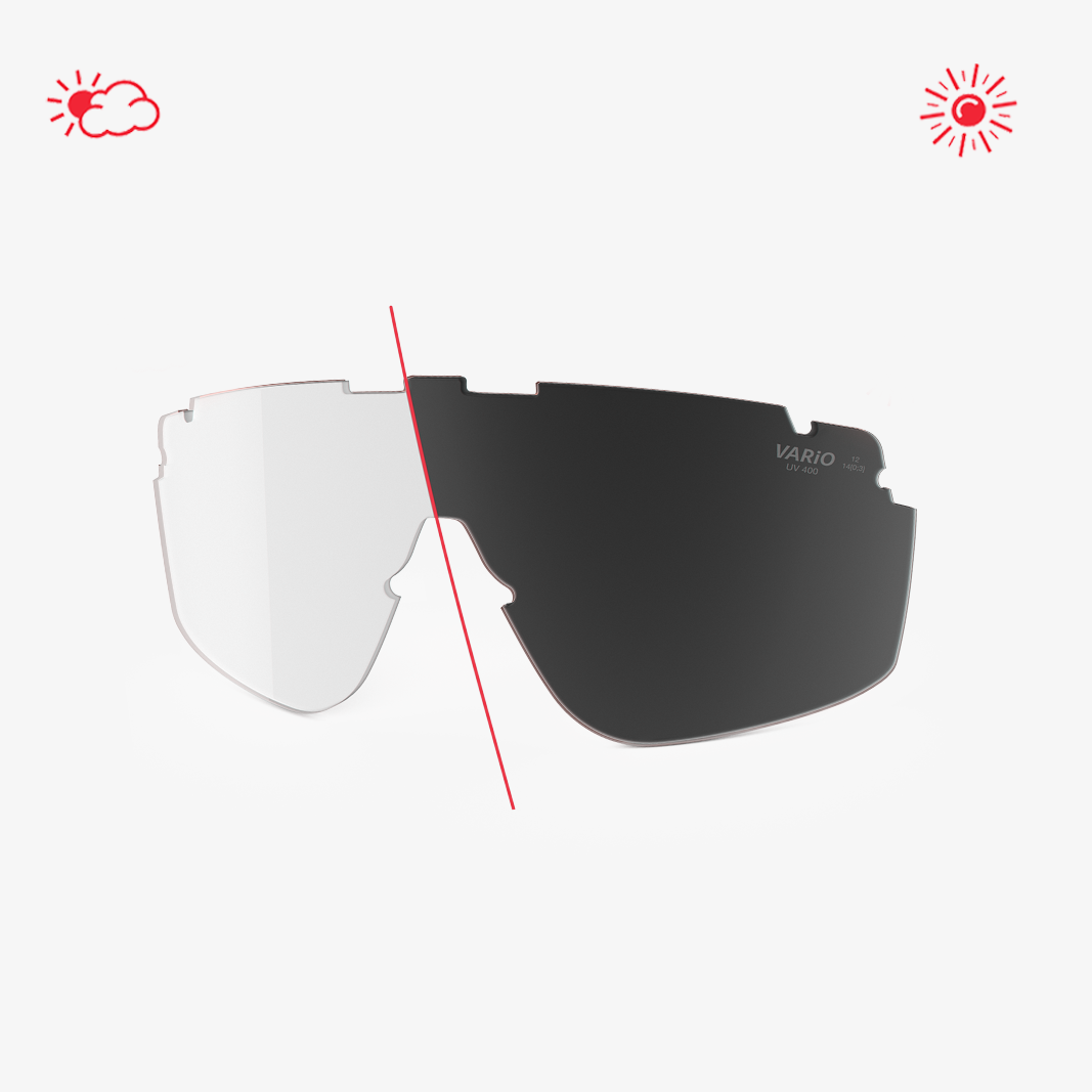 evil eye Speedsense 2 Wechselglas / Vario Clear Grey