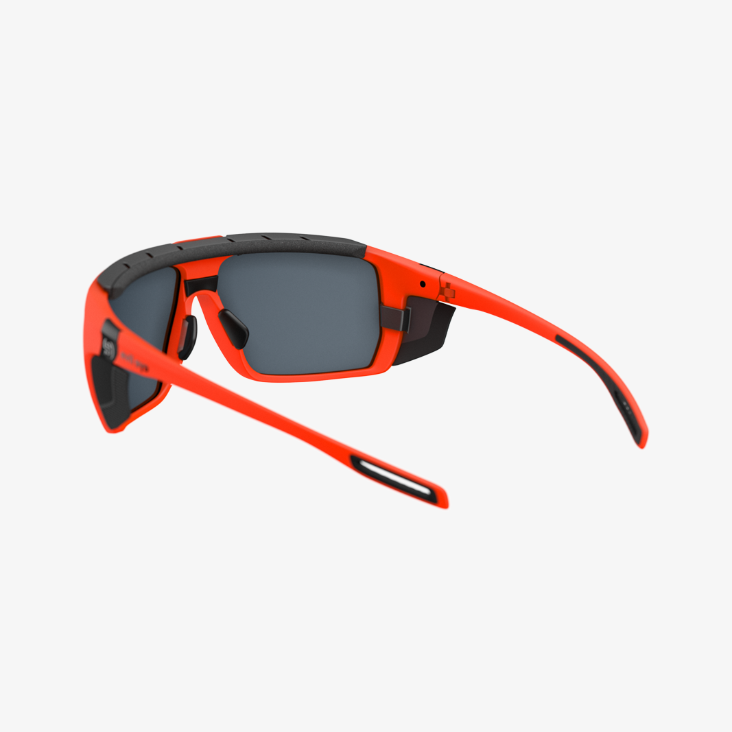 evil eye Stormline Pro / Neon Orange Matt LST Grey Silver Mirror back
