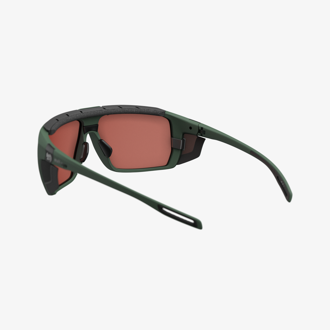 evil eye Stormline Pro / Dark Green Matt LST Active Silver Mirror back