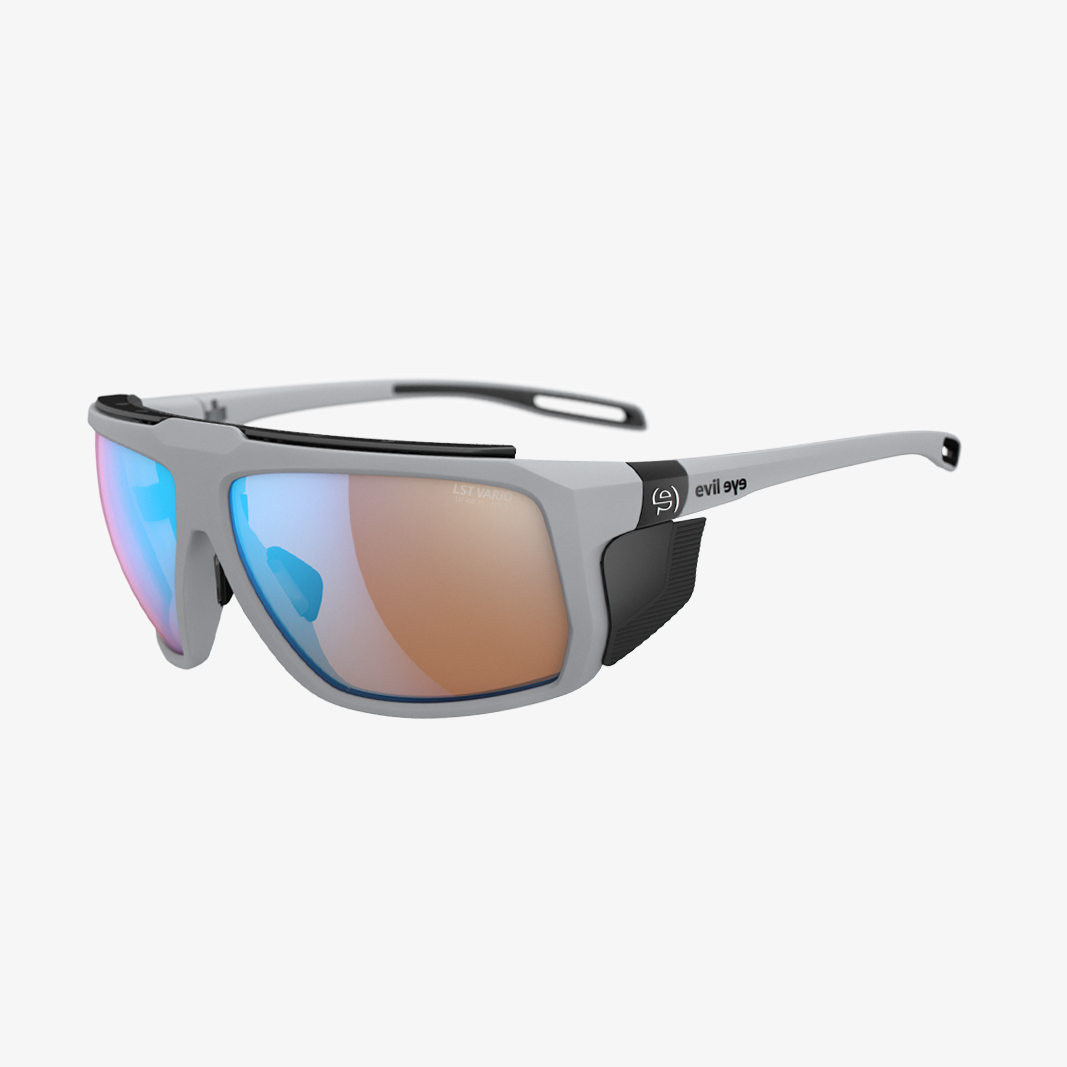 evil eye Stormline Pro / Moonstone Grey Matt LST Bluelight Vario Blue Mirror main