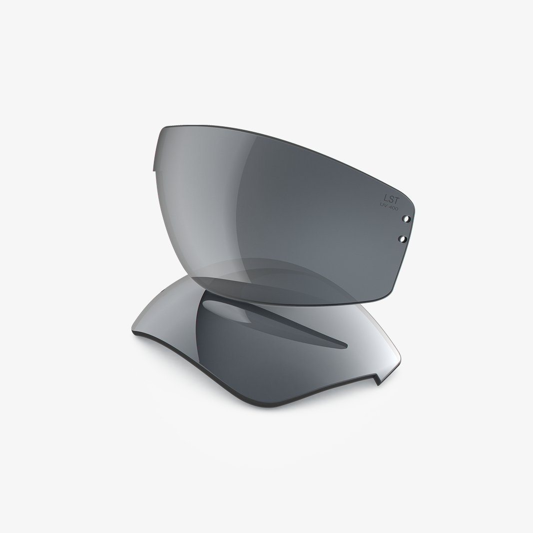 evil eye Halfrim Wechselglaeser / LST Grey Silver Mirror