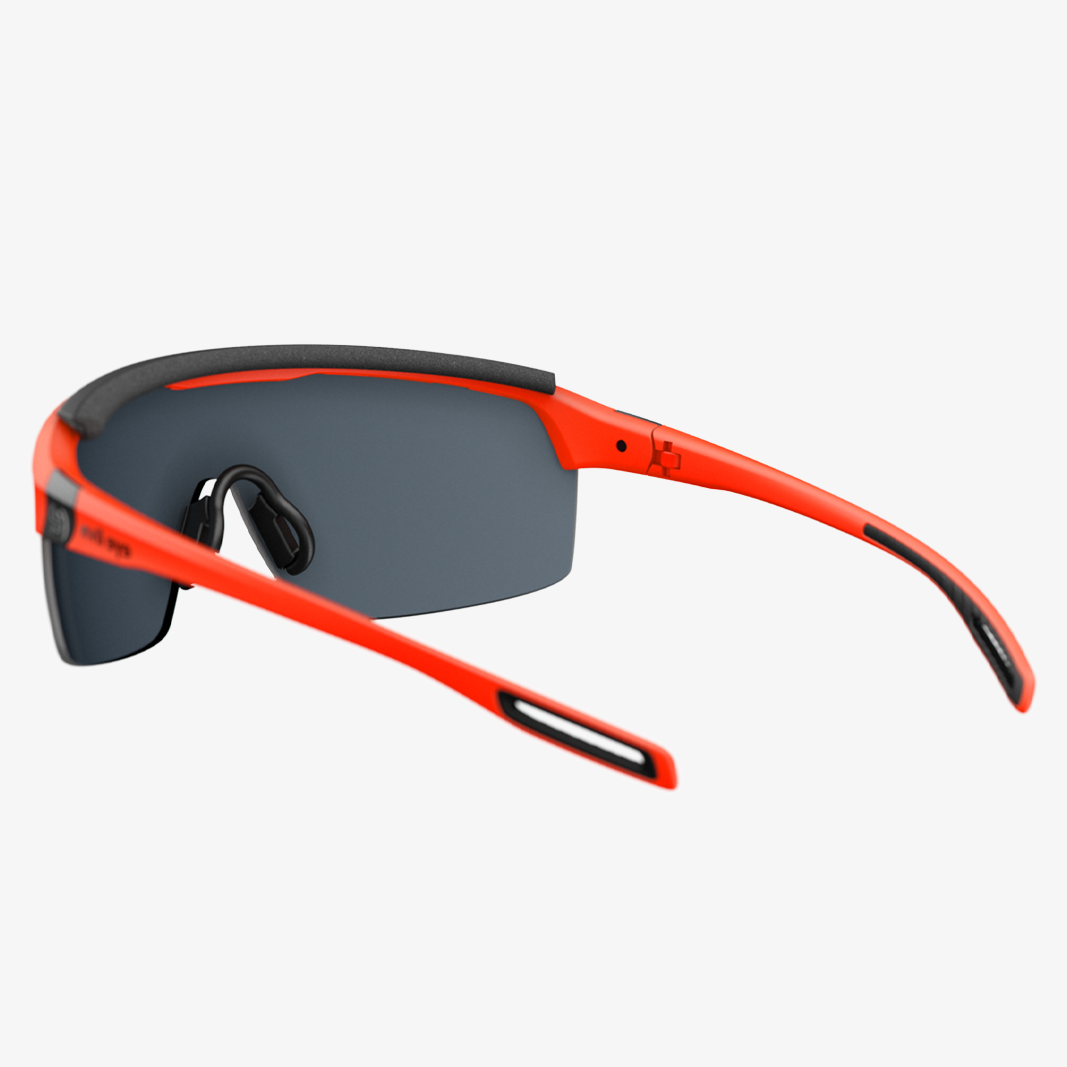 evil eye Traileye Pro / Neon Orange Matt LST Grey Silver Mirror back