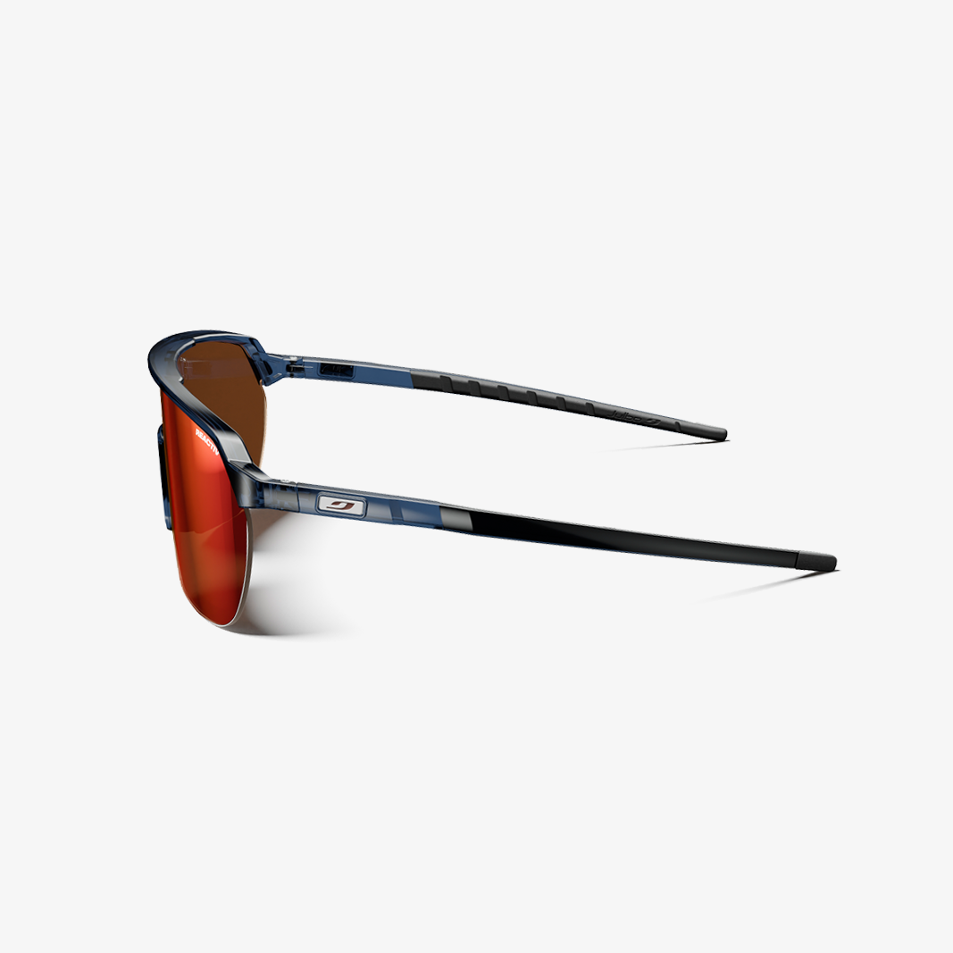 Julbo Frequency Blau Durchscheinend - Schwarz / REACTIV 0-3 High Contrast