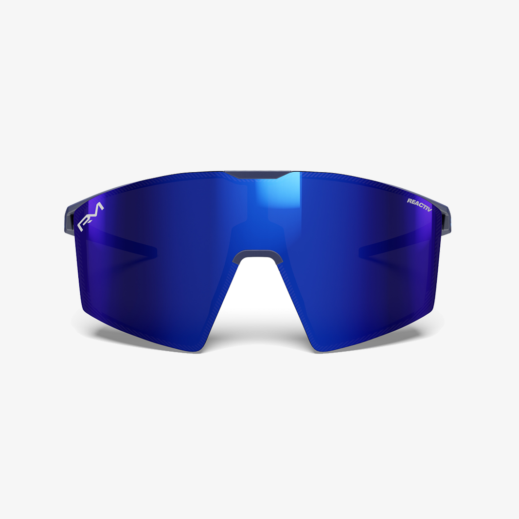 Julbo Edge Blau Matt - Blau / REACTIV 1-3 High Contrast