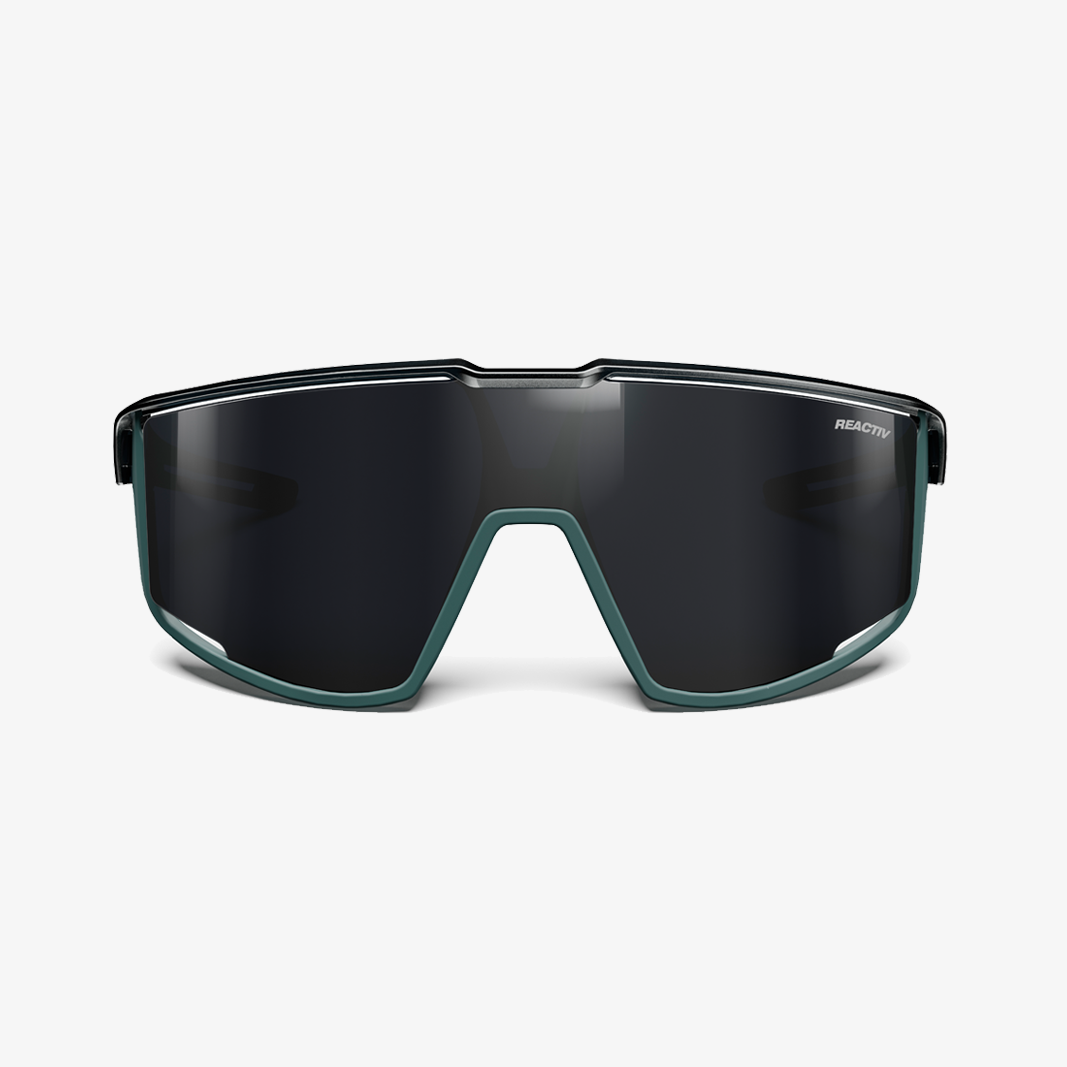 Julbo Fury Schwarz - Grün / Reactiv 0-3 Front