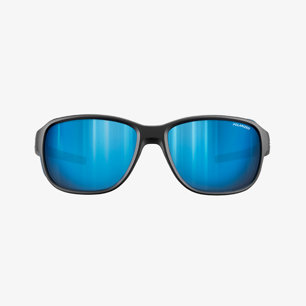 Julbo Montebianco 2 Schwarz - Blau / Spectron 3 Polarized Frontansicht
