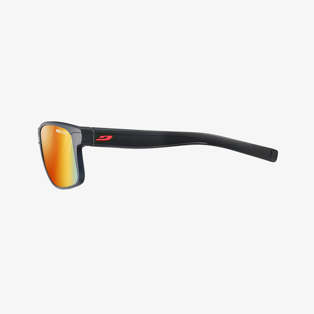 Julbo Renegade Schwarz Rot / Reactiv 1-3 Light Amplifier