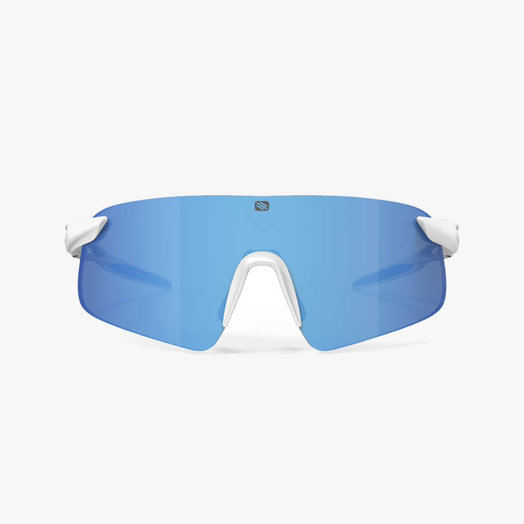Rudy Project Astral ARC / White Matt Multilaser Blue face
