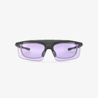 Rudy Project Exception X mit Sehstärke / Black Matte ImpactX Photochromic 2 Laser Purple  face