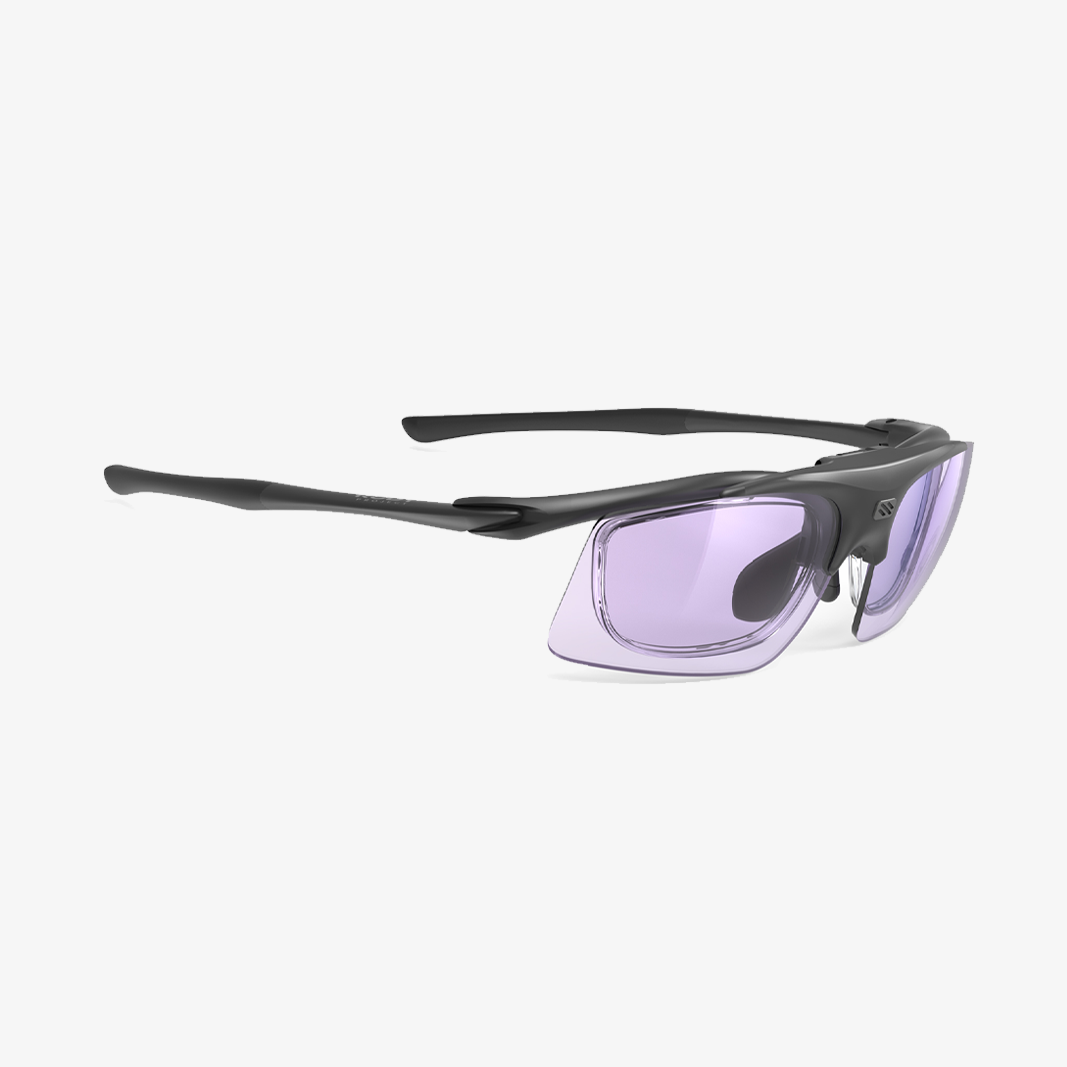 Rudy Project Exception X mit Sehstärke / Black Matte ImpactX Photochromic 2 Laser Purple main