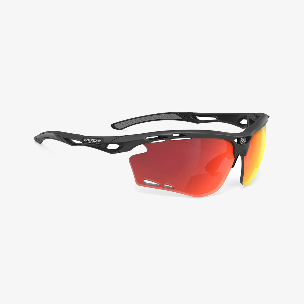 Rudy Project Propulse Readers / Black Matte / Multilaser Red Sportbrille mit Lesefunktion