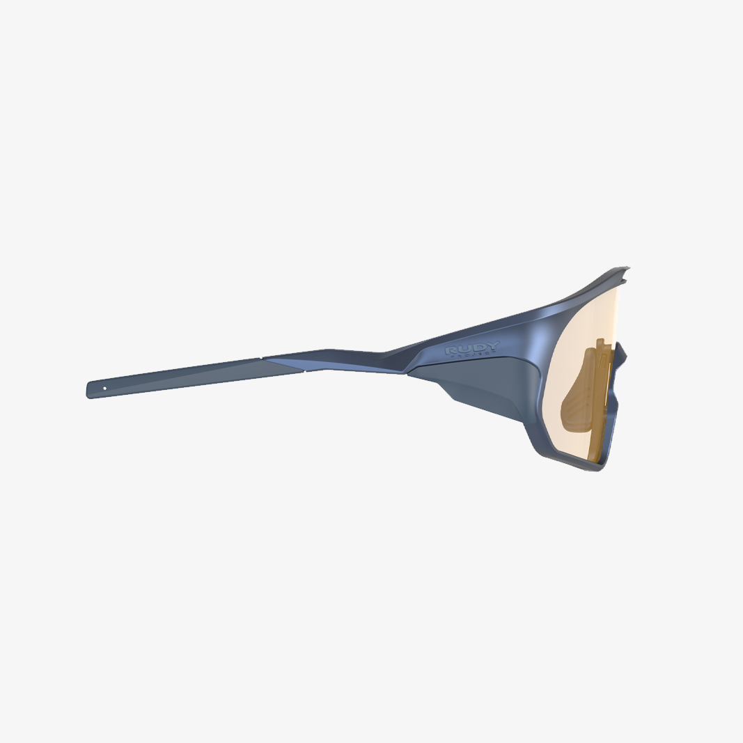 Rudy Project Stargaze / Metal Velvet Blue ImpactX Photochromic Laser Amber side