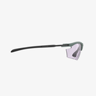 Rudy Project Rydon / Green Sage Matte ImpactX Photochromic 2 Laser Purple - Bügelansicht