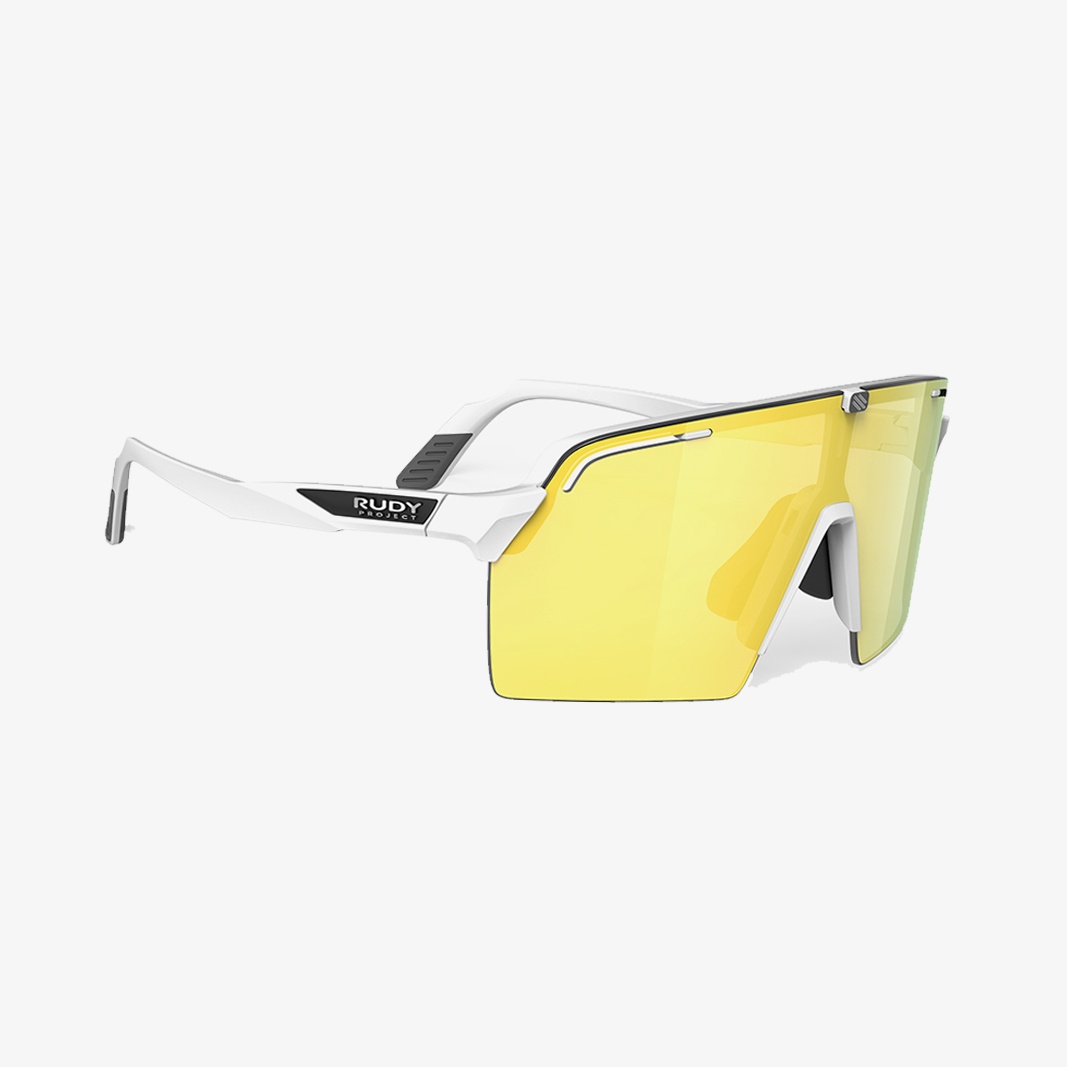 Rudy Project Spinshield Pro / White Matt - Multilaser Yellow