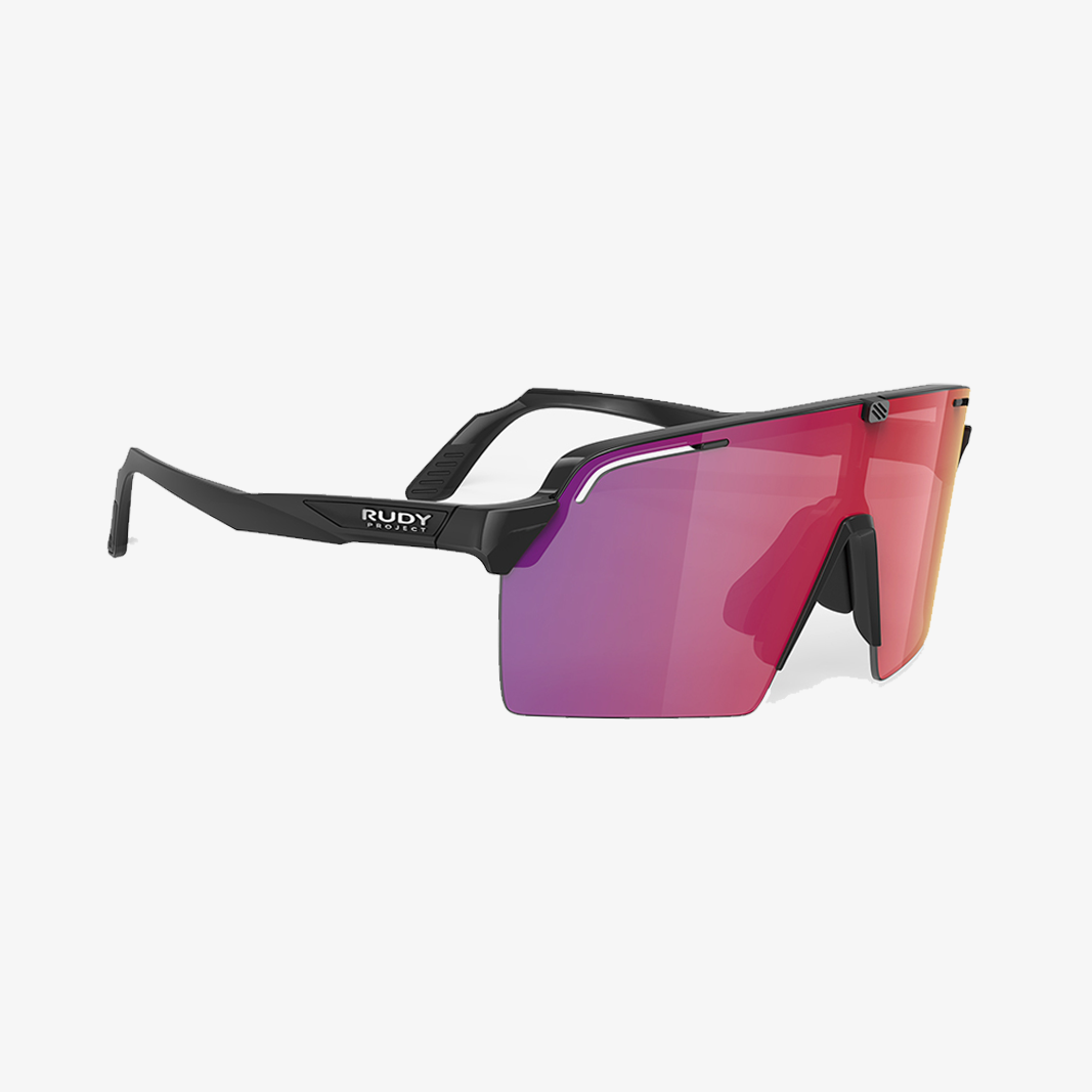 Rudy Project Spinshield Pro / Black Gloss - Multilaser Red