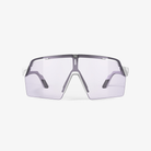 Rudy Project Spinshield Pro / White Gloss - ImpactX Photochromic 2 Laser Purple Frontansicht