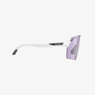 Rudy Project Spinshield Pro / White Gloss - ImpactX Photochromic 2 Laser Purple Seitenansicht